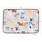 Pooches & Pups Pet 
Bowl Mat