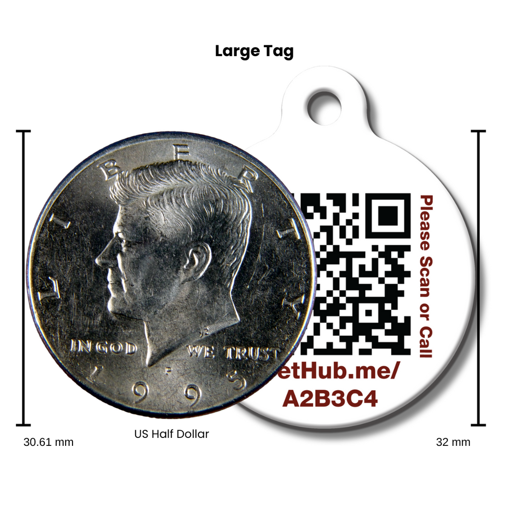 PetHub QR Pet ID Tag – Get Me Home Club