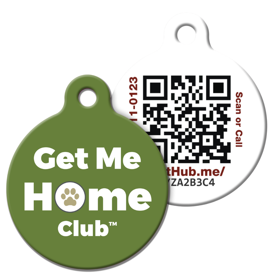 PetHub QR Pet ID Tag – Get Me Home Club