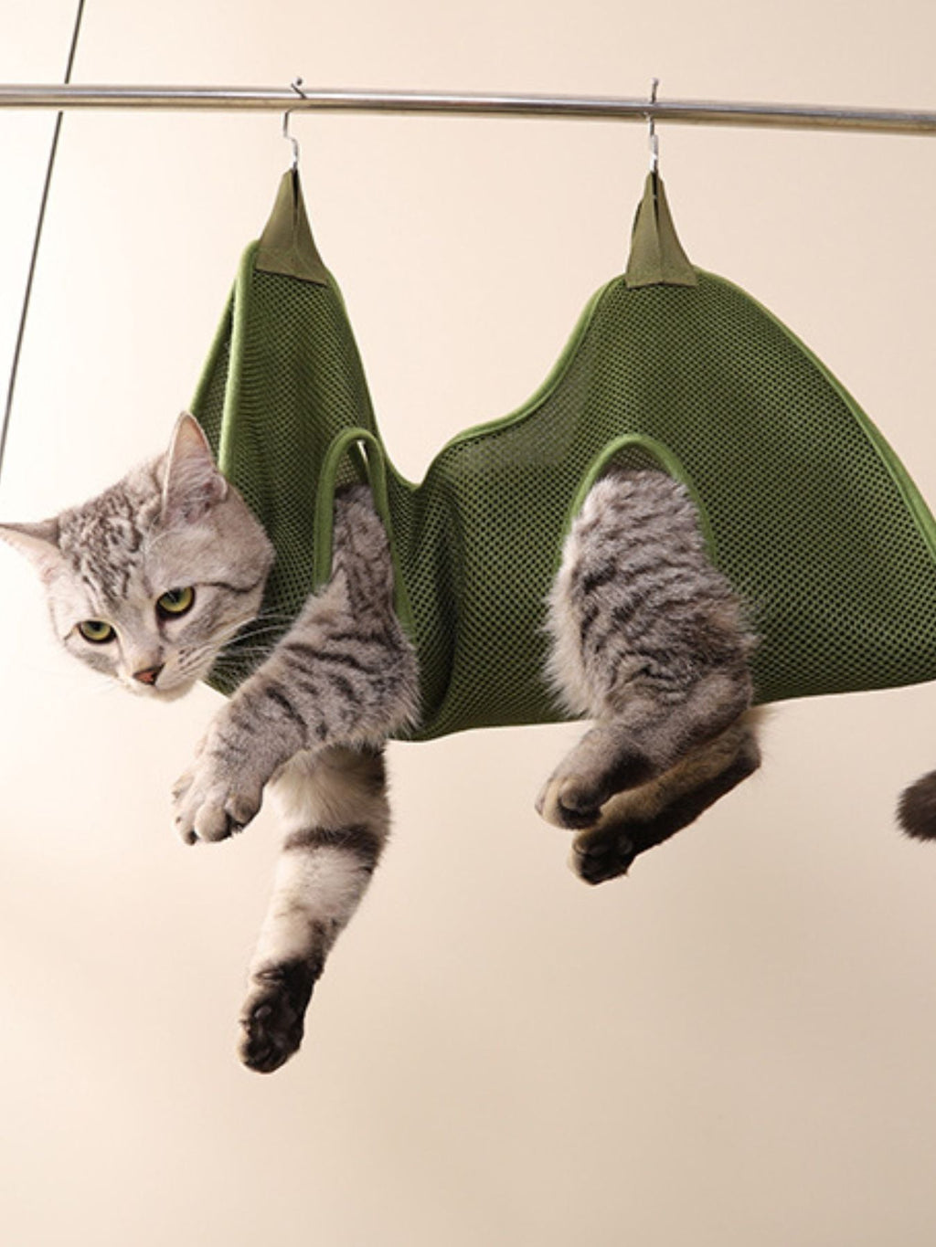 Breathable Pet Grooming Hammock for Showering