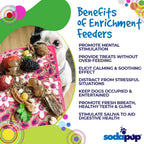 Flower Power emat - Enrichment Lick Mat for Dogs and Cats | Flower Design | USA Made