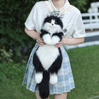 Handmade plush cat backpacks: super cute, trendy. Great bday gifts or toys, doubles as a cat - themed shopping bag!