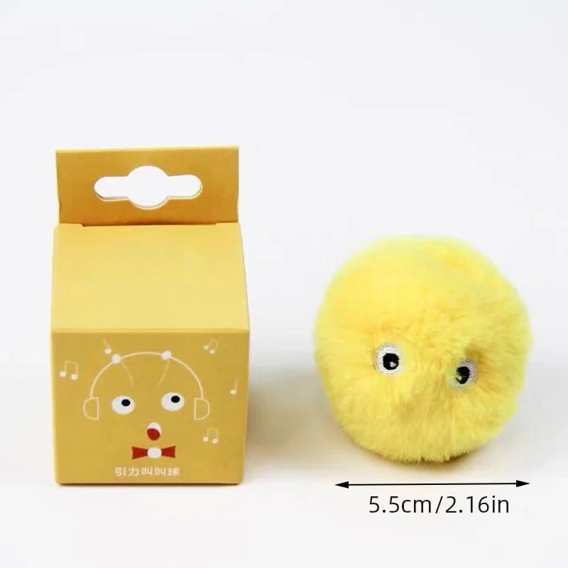 Electric Cat Ball Toy with Realistic Animal Sounds