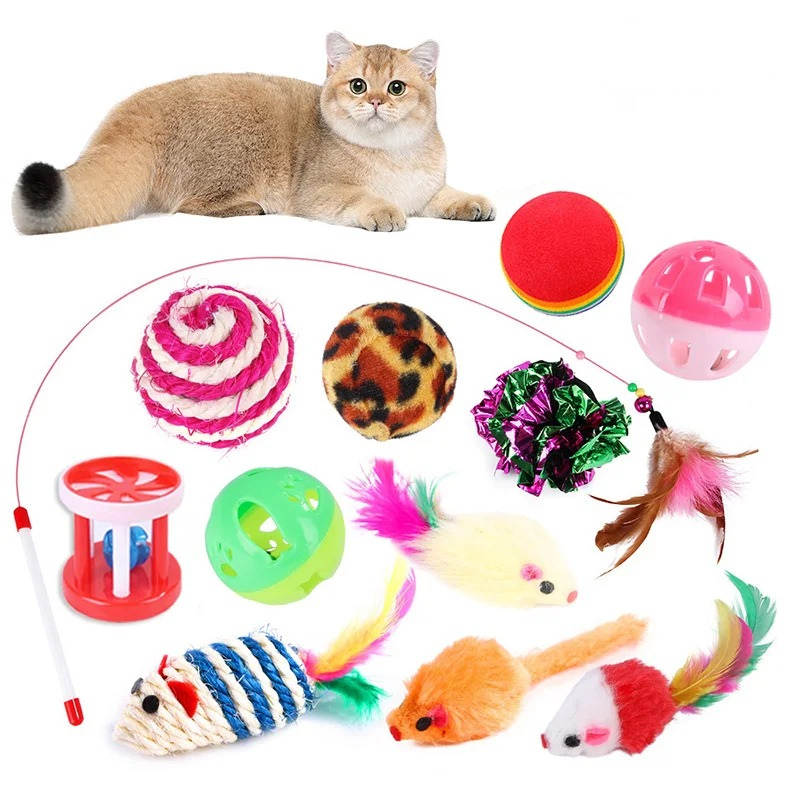 Kitten Toys Variety Pack – Interactive Play Set for Curious Cats