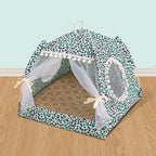 Comfy Calming Pet Tent Bed for Small Dogs and Cats