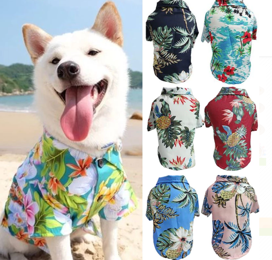 Hawaiian Pet Shirts