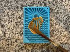 Surf's Up eMat - Small Lickmat for Dogs and Cats | Beach-Themed Design | SodaPup