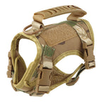 Tactical Puppy Harness Leash Set – Adjustable Military-Style Vest for Small Dogs & Cats, Ideal for Training & Walking