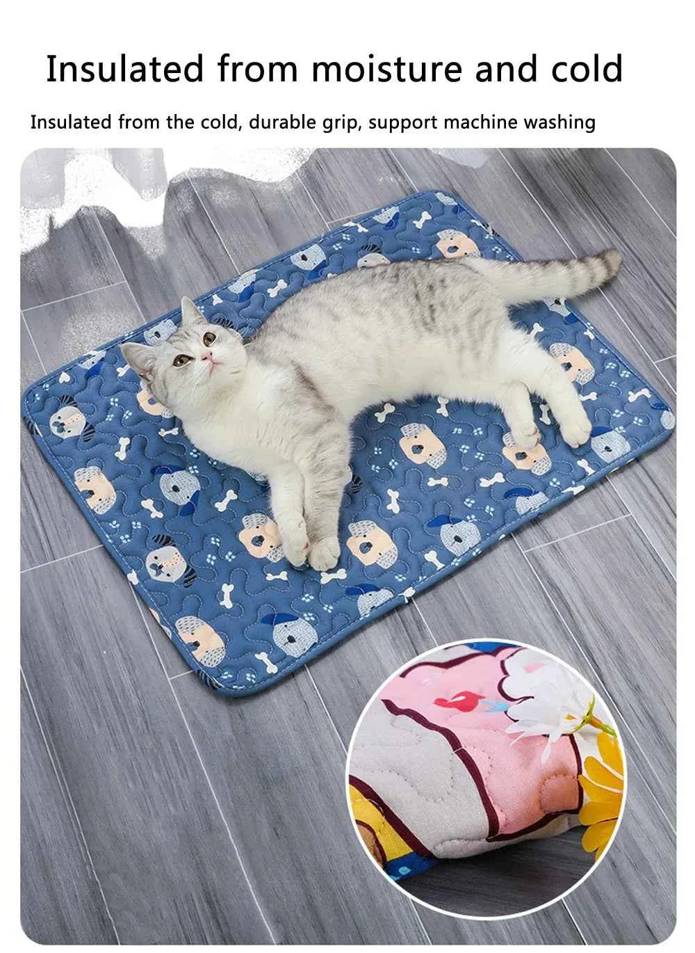 Cooling Pet Mat – Moisture-Proof Sofa Cushion for All Pets
