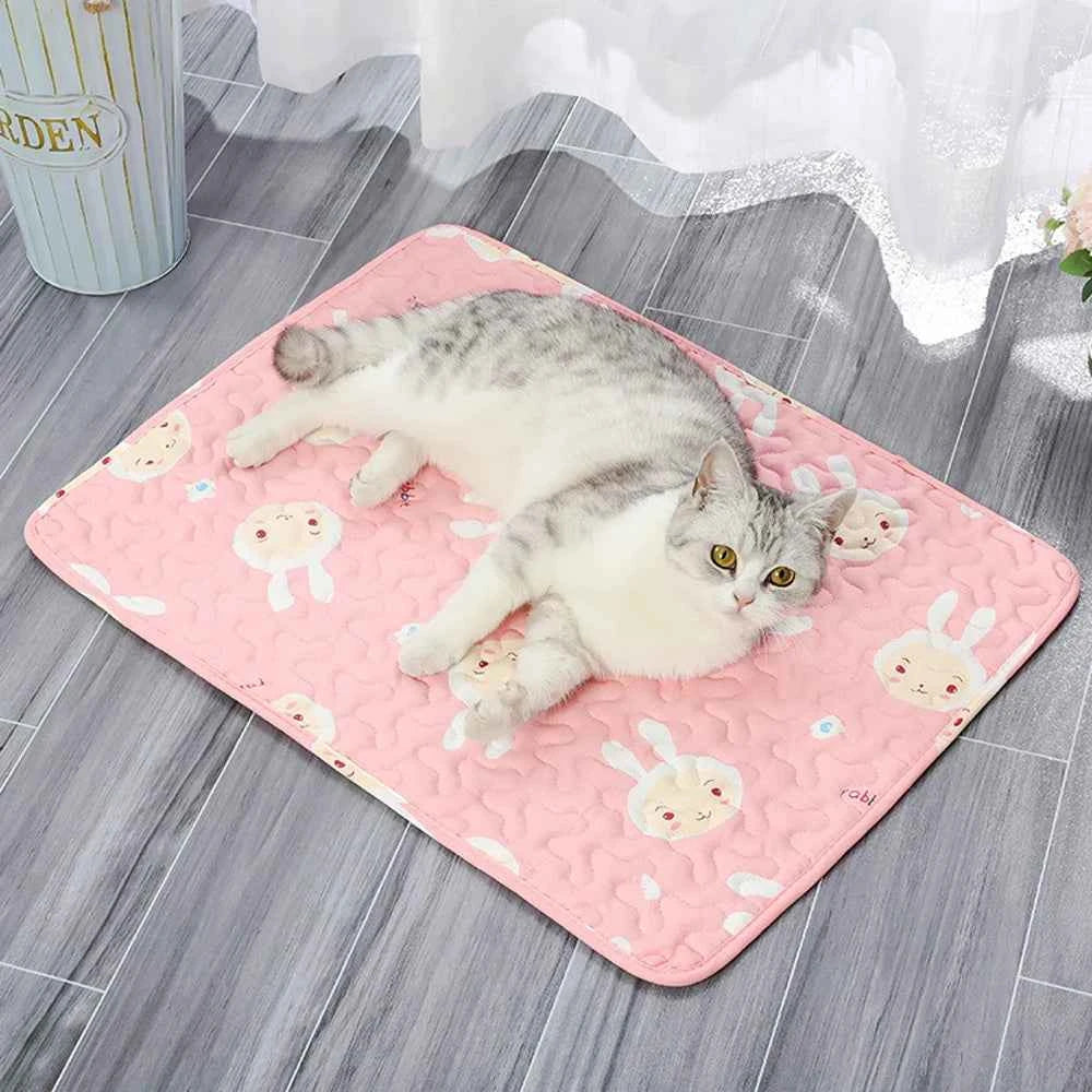 Cooling Pet Mat – Moisture-Proof Sofa Cushion for All Pets