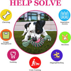 Superior Dog Chew Toy For Interaction, Made Of Durable Nylon And Natural Rubber Perfect For Teeth Cleaning, Exercise  And Stress Relief   Animal Lover's Essential Gift