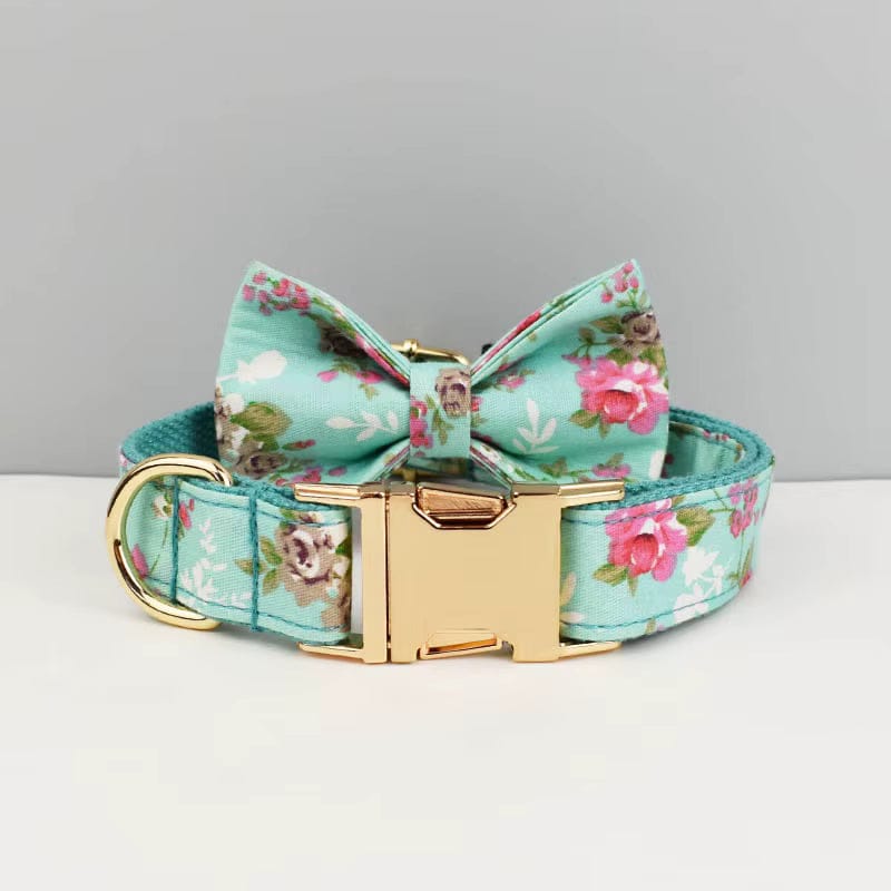 Blue Blossom Floral Set