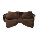 Dark Brown Velvet Set