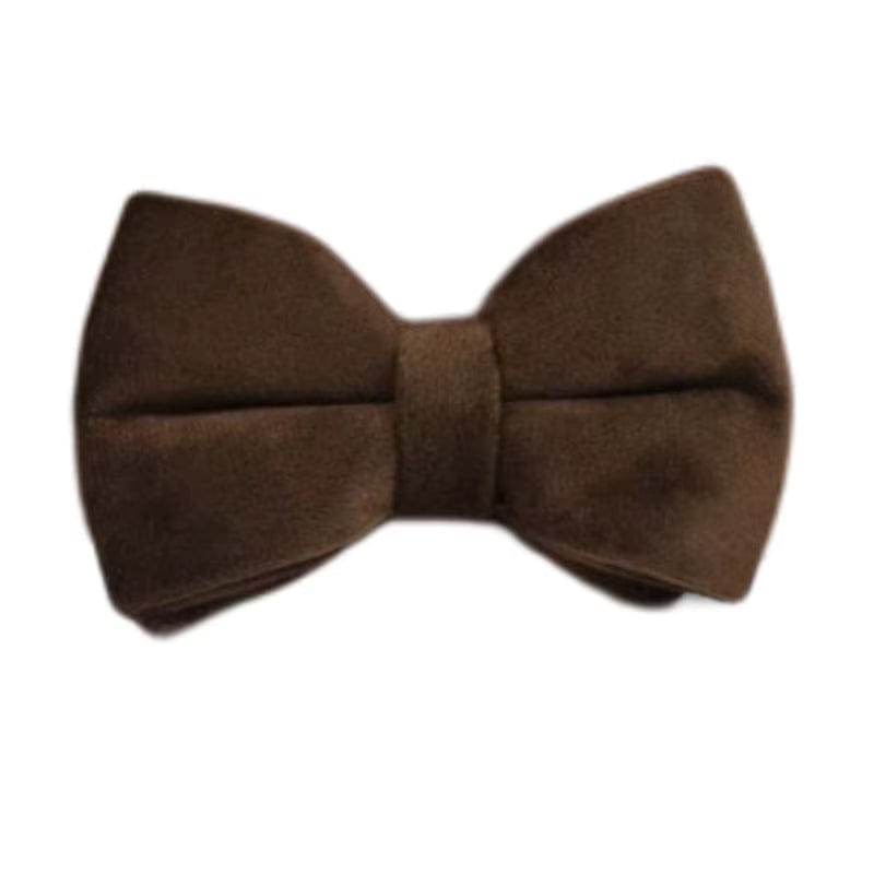 Dark Brown Velvet Set