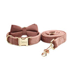Dusty Pink Velvet Set