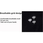 New Efficient Pet Grooming Cleaning Gentle Brush Gloves Pet Hair Remover Gloves