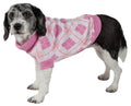 Pet Life ® 'Argyle Style' Ribbed Knitted Fashion Designer Dog Sweater