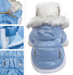 Pet Life ® Classic Metallic Fashion 3M Insulated Dog Coat Parka  w/ Removable Hood