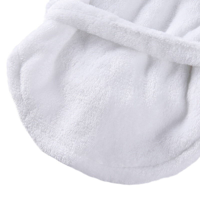 Luxury Soft Pet Dog Puppy Hooded Bathrobe